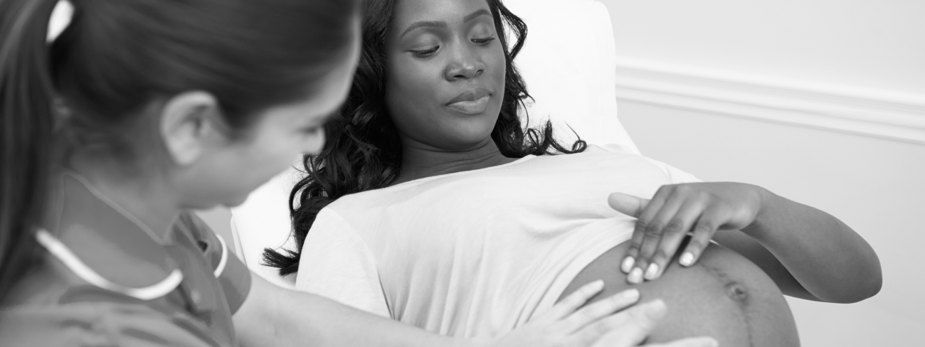 Pregnant woman with physician | OBHG