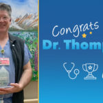 OBHG hospitalist Dr. Dallas Thompson receives award for outstanding care
